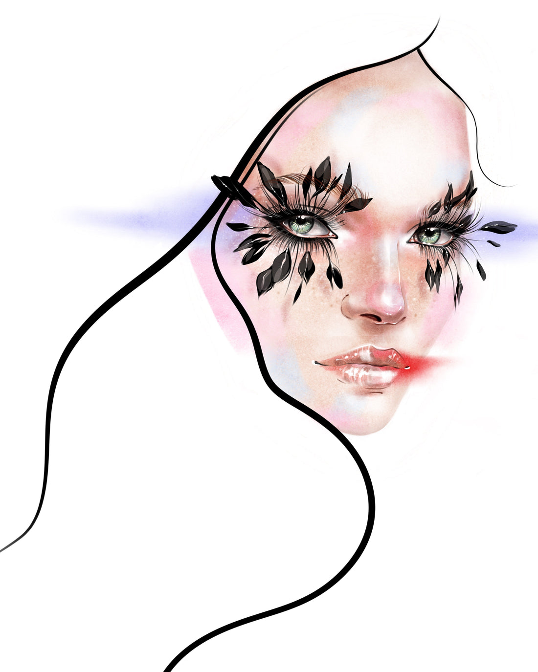 Illustrating Beauty: Tateviart Celebrates Fashion’s Most Visionary Makeup Artists