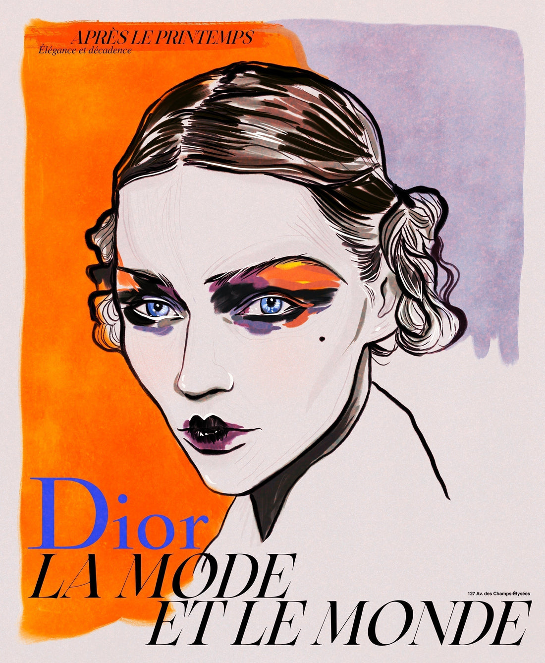 Dior: A Visual Symphony of Fashion Illustration by FIDA Worldwide - Illustrating Fashion Series