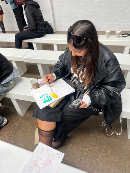 Front Row & Backstage Access: Live Fashion Illustration at London Fashion Week – February 2026 EARLY BIRD PRICE