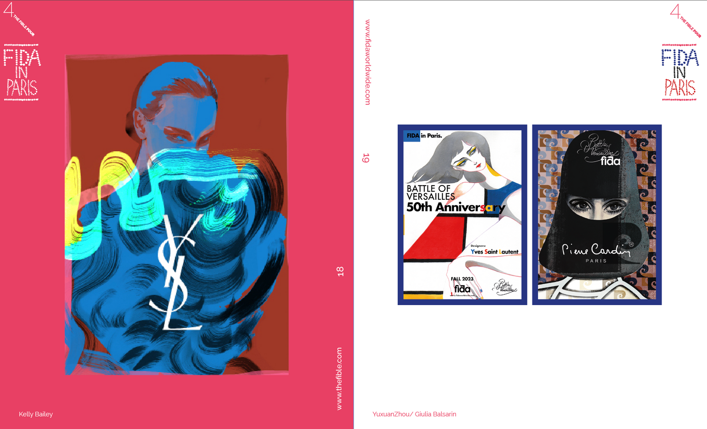 Feature in Fible 4  - Fida in Paris Project