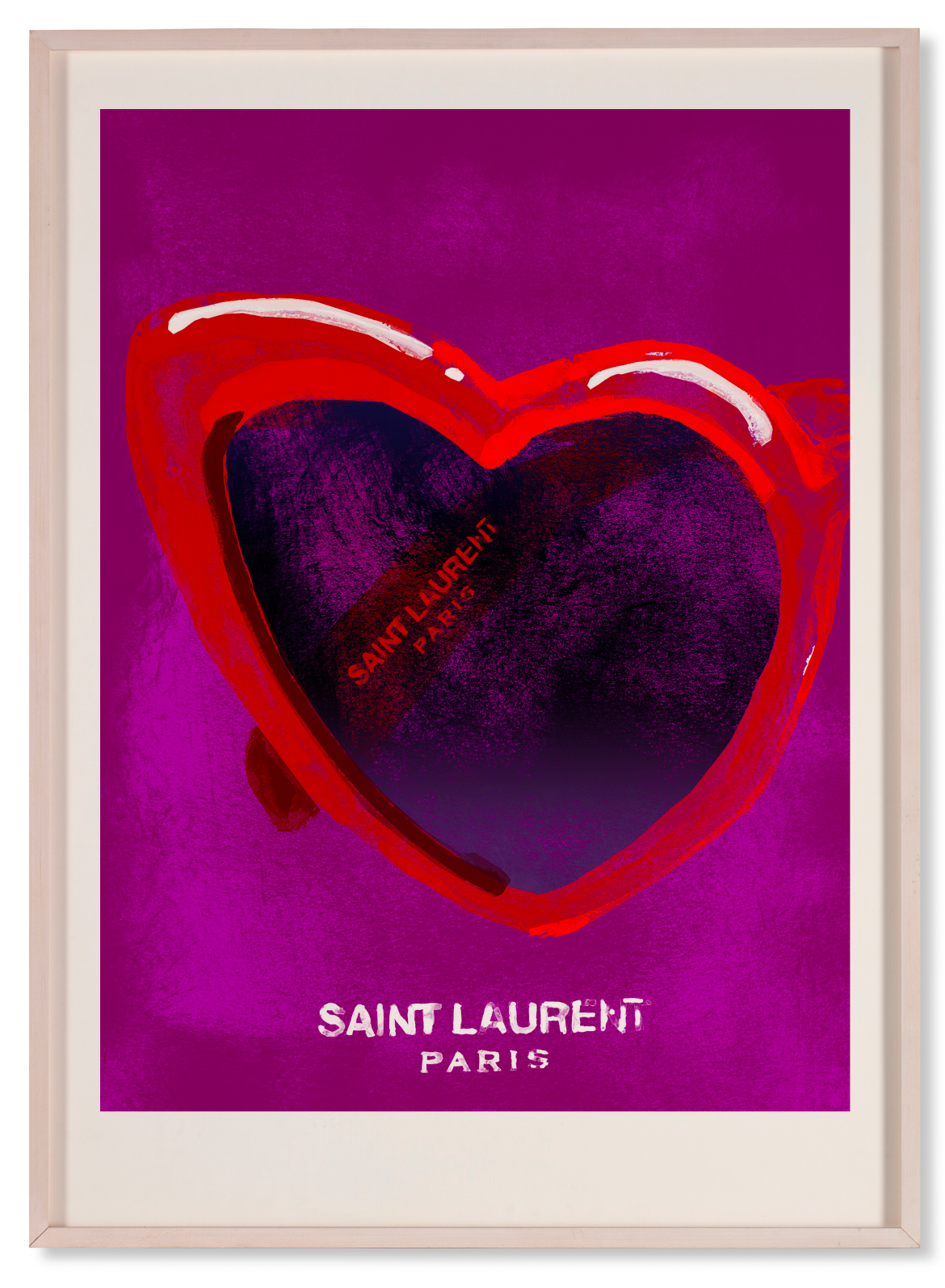 YSL Heart Art Prints (5 colour variations) - Kenya Fundraiser