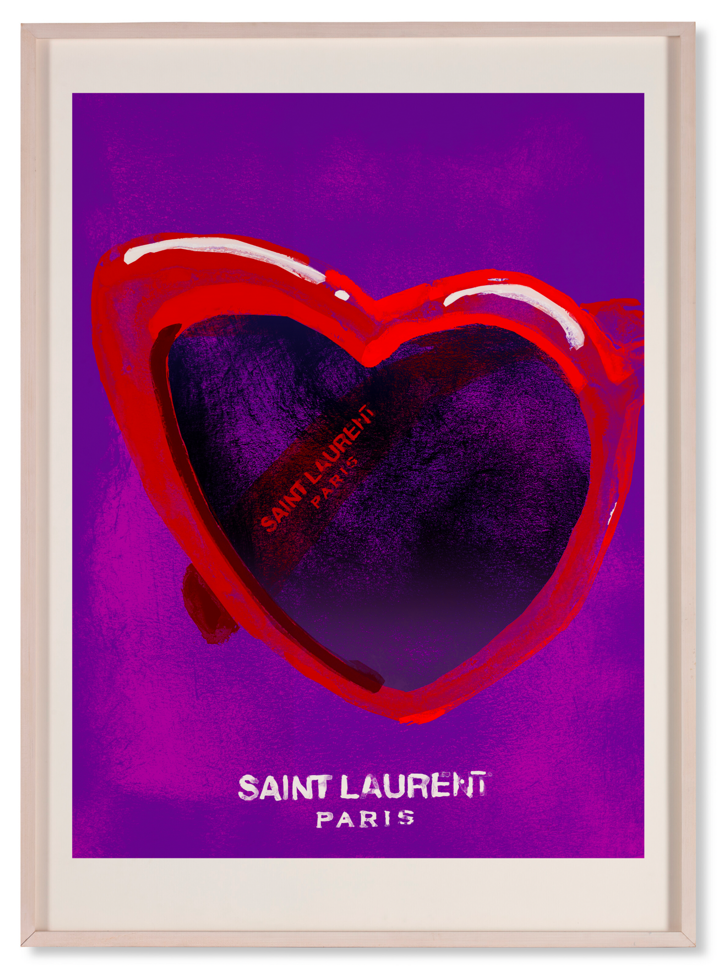 YSL Heart Art Prints (5 colour variations) - Kenya Fundraiser