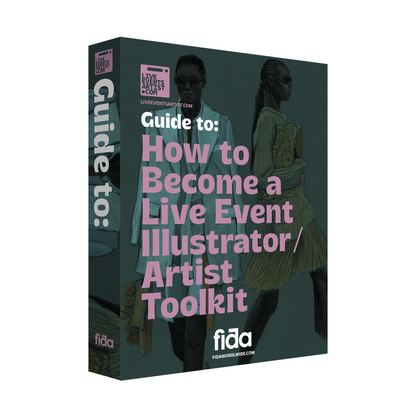 Fida Worldwide x Live Events Artist Toolkit: A Guide to Becoming a Live Events Illustrator