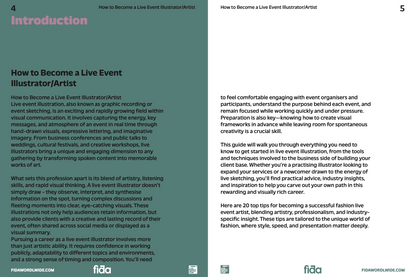 Fida Worldwide x Live Events Artist Toolkit: A Guide to Becoming a Live Events Illustrator
