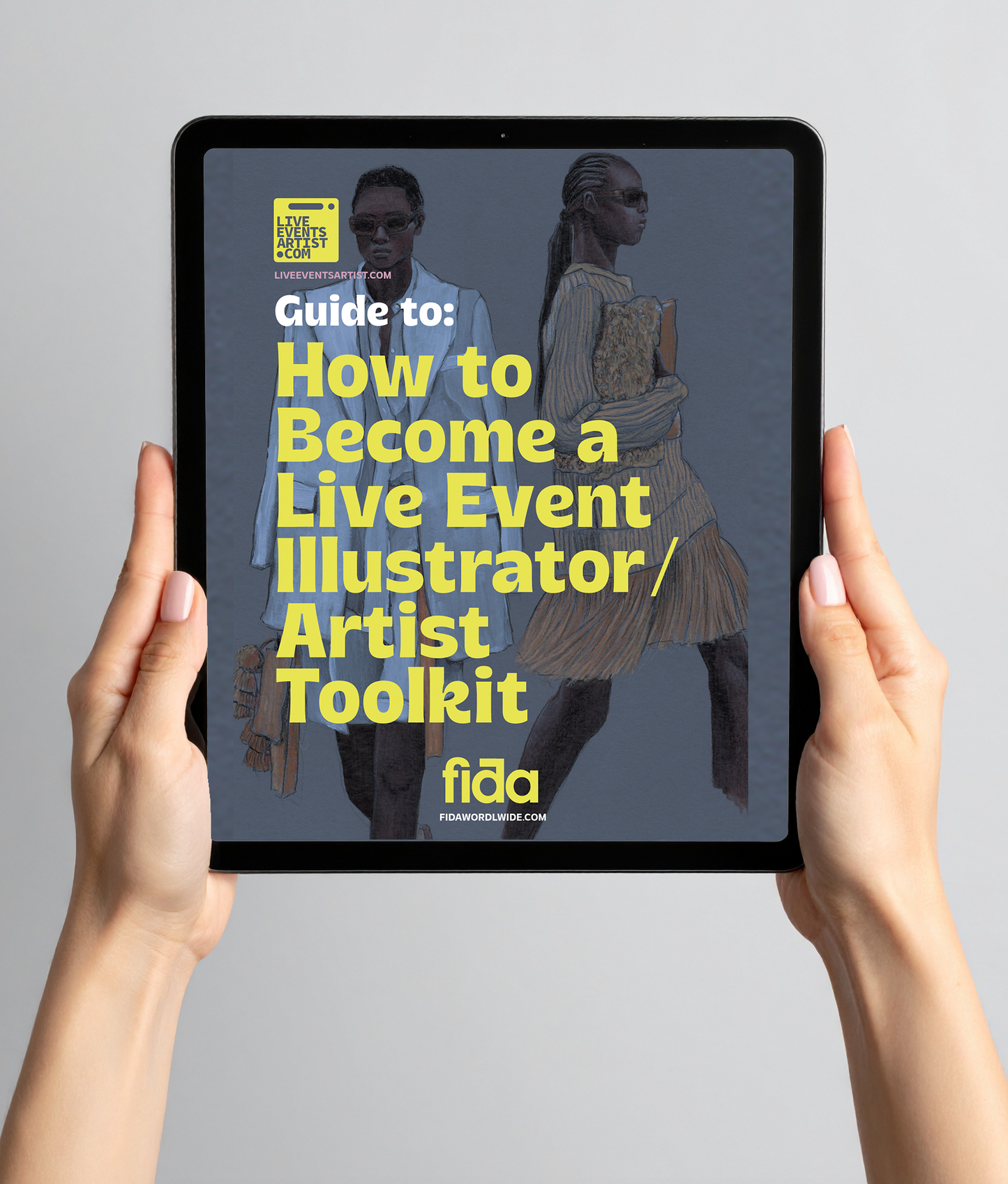 Fida Worldwide x Live Events Artist Toolkit: A Guide to Becoming a Live Events Illustrator