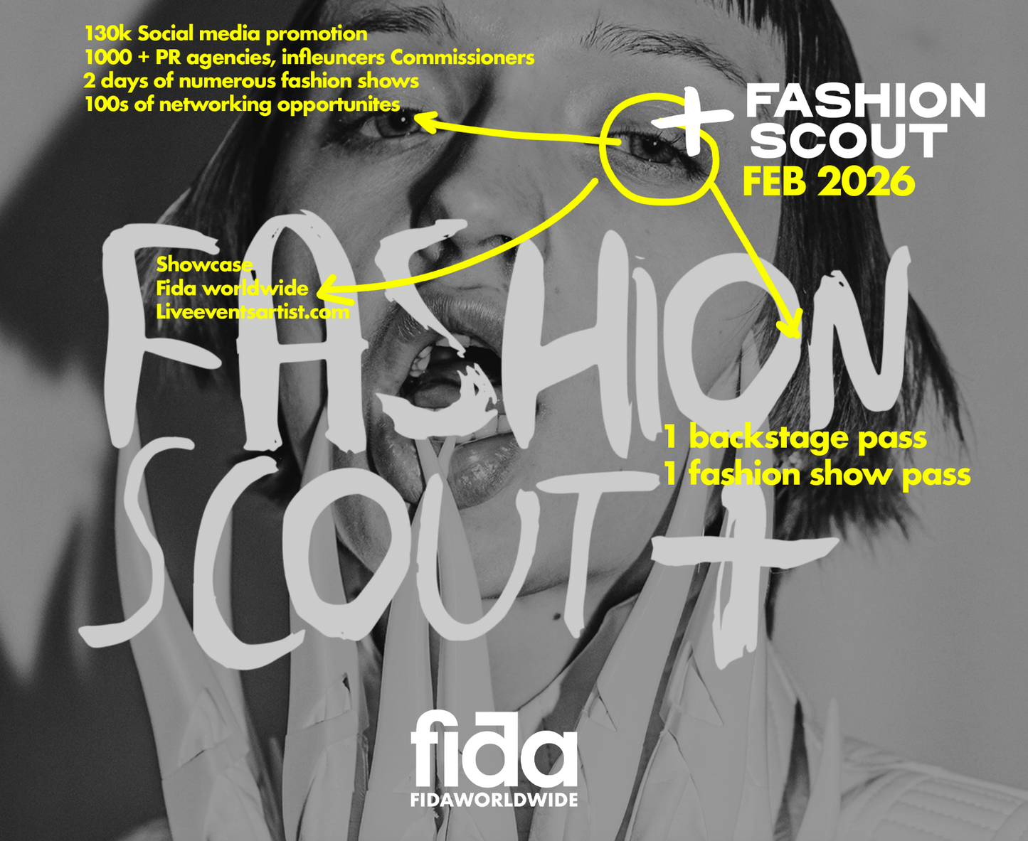 Front Row & Backstage Access: Live Fashion Illustration at London Fashion Week – February 2026 EARLY BIRD PRICE