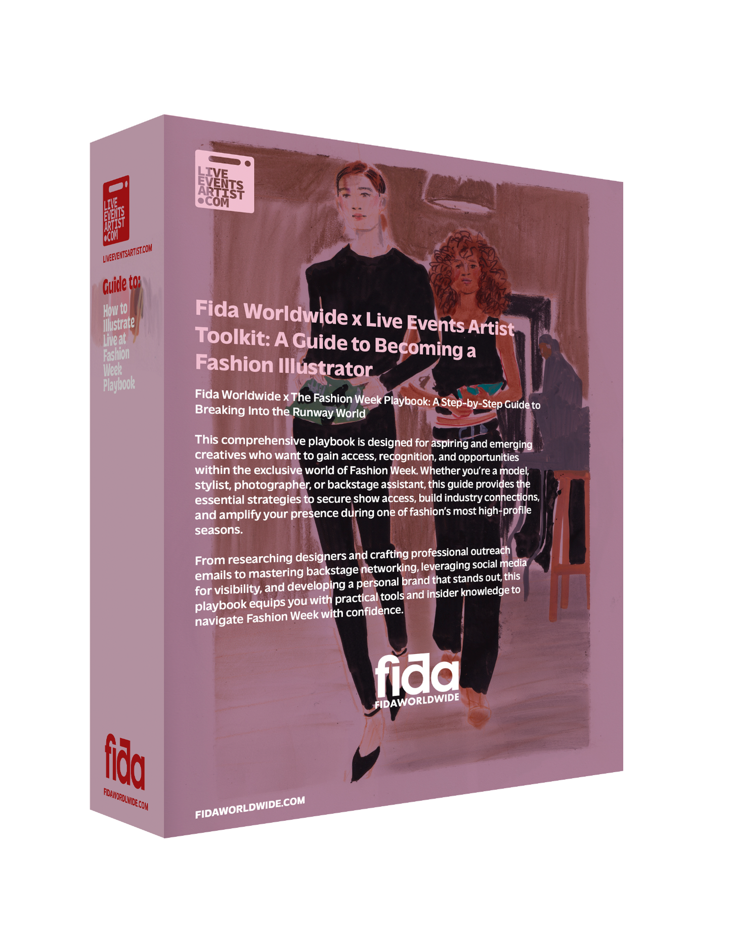 How to Illustrate Live at Fashion Week Playbook