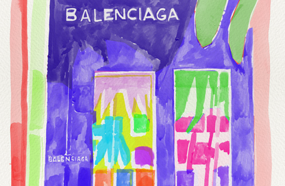 Balenciaga Beverly Hills Day   Art Print – Kenya Fundraiser