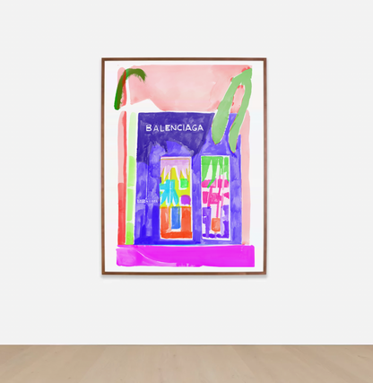 Balenciaga Beverly Hills Day   Art Print – Kenya Fundraiser