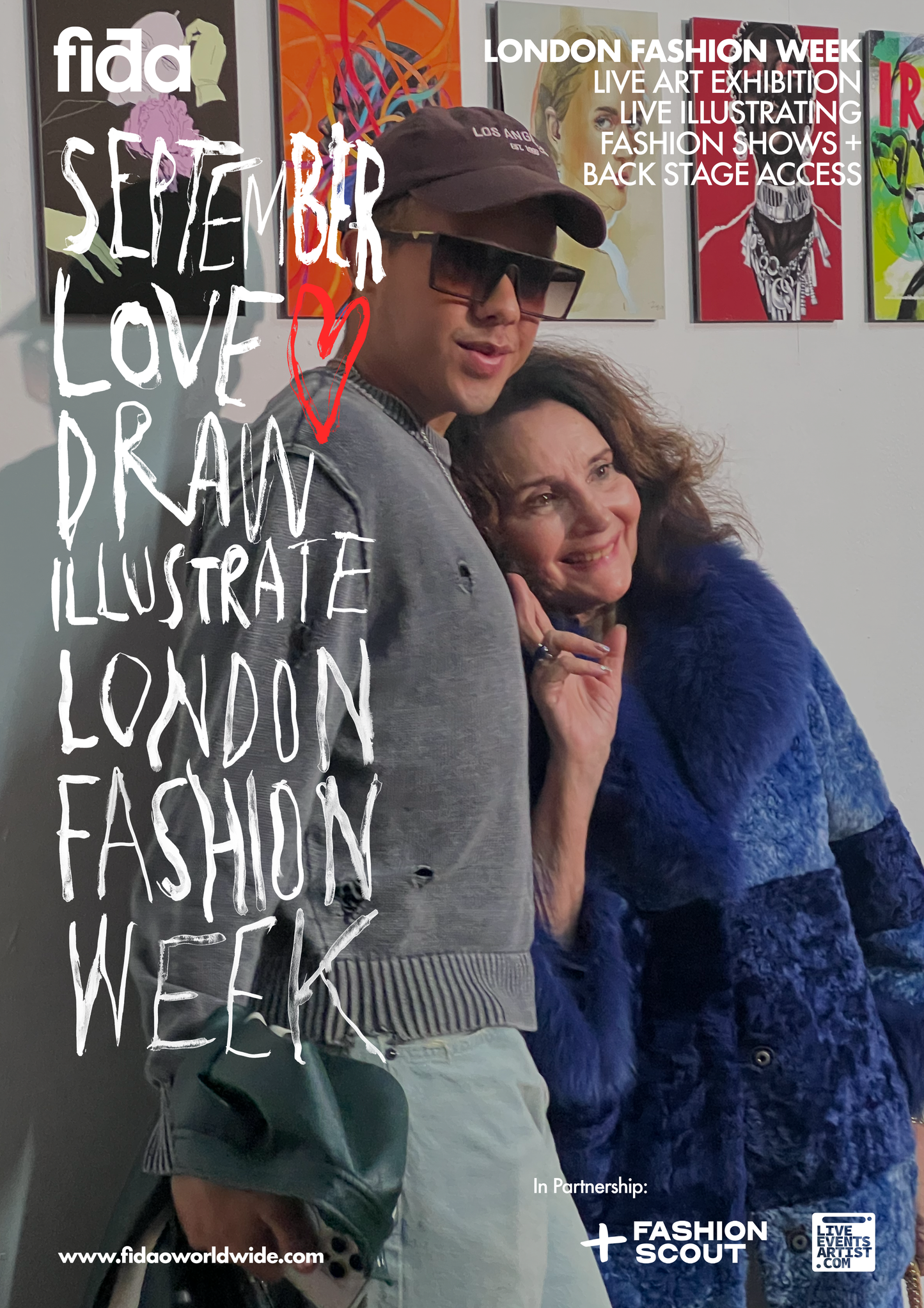 LOVE.DRAW.ILLUSTRATE. -  London Fashion Week Experience & Exhibition