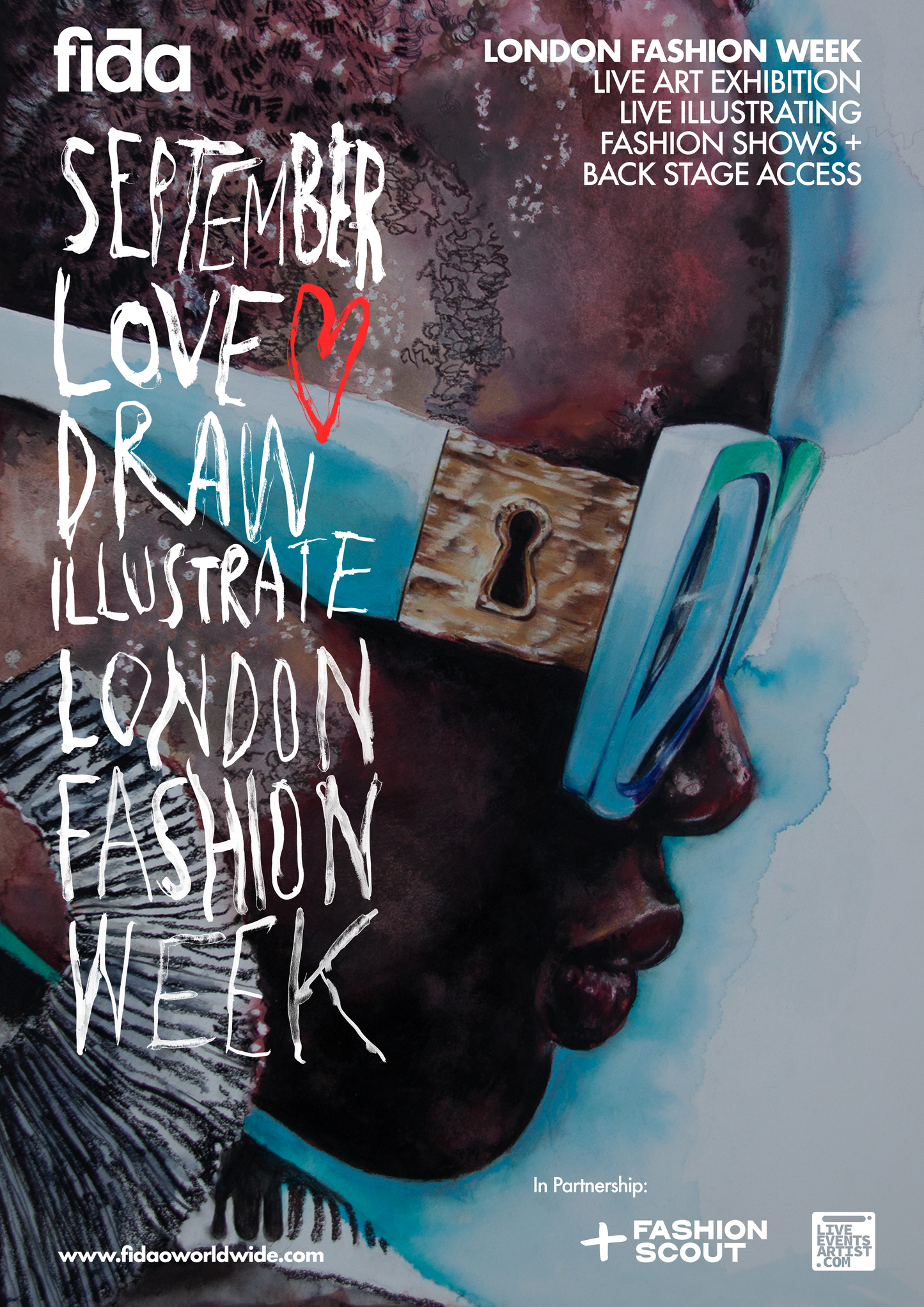 LOVE.DRAW.ILLUSTRATE. -  London Fashion Week Experience & Exhibition