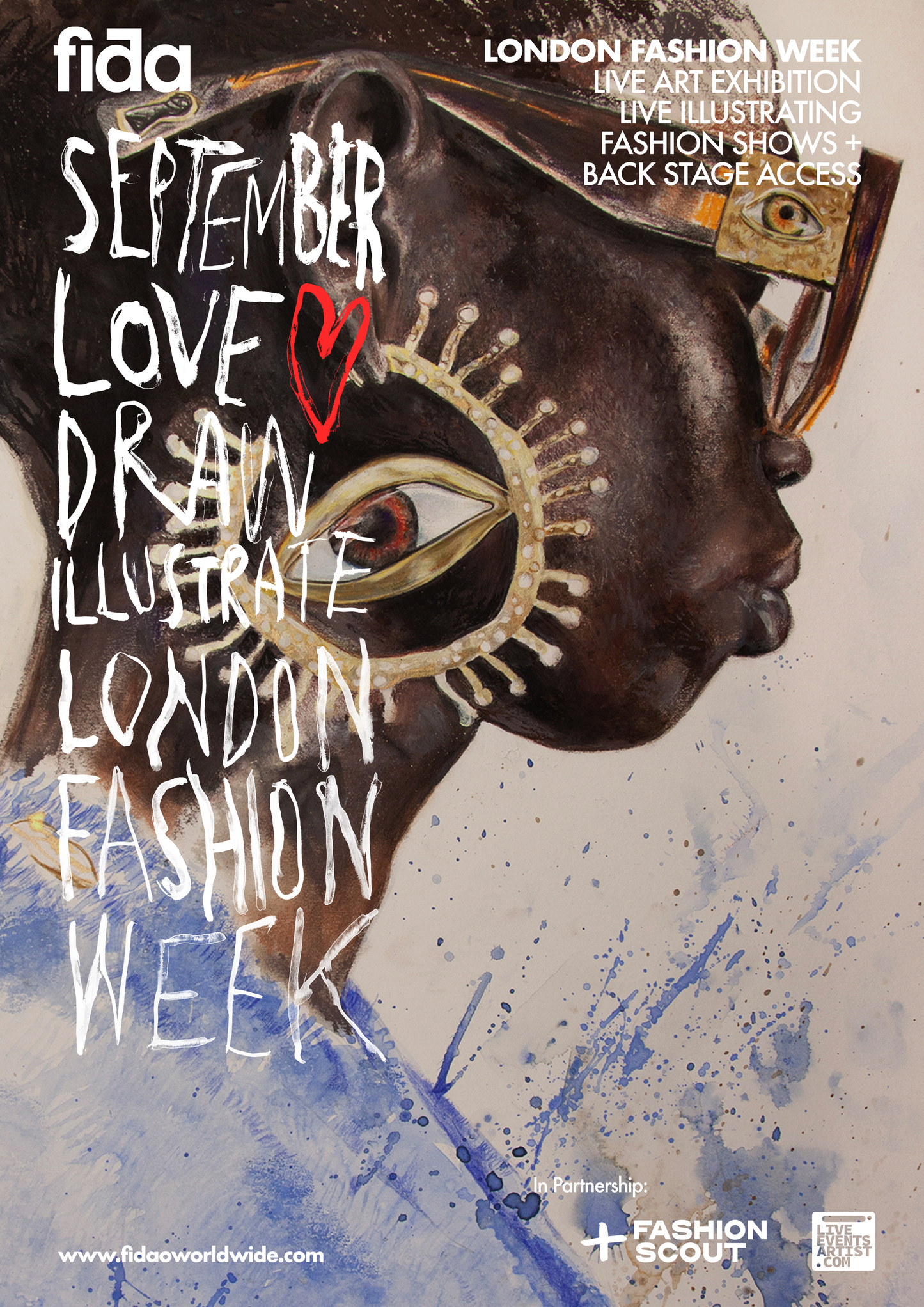 LOVE.DRAW.ILLUSTRATE. -  London Fashion Week Experience & Exhibition