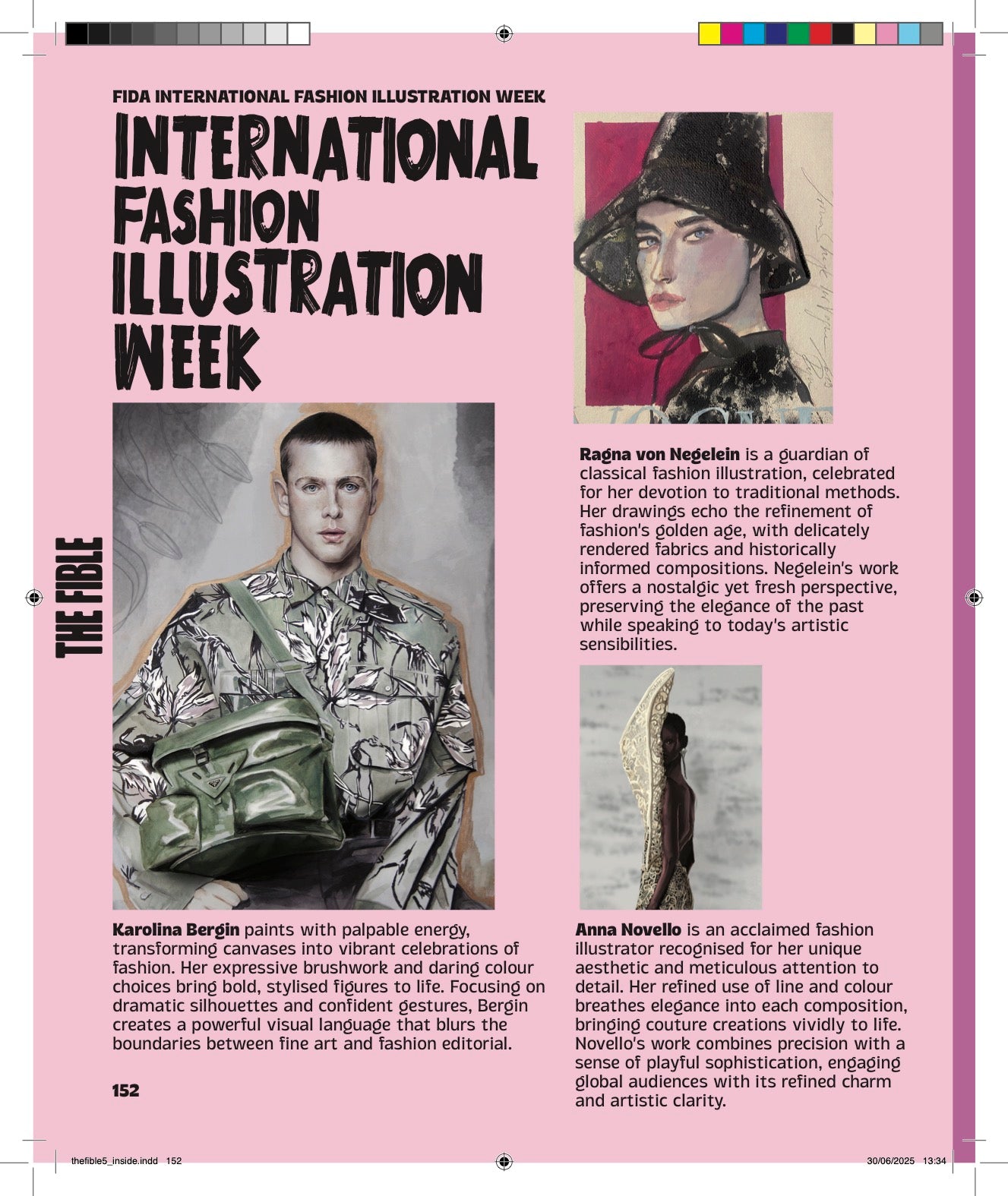 LAST CHANCE TO BE IN The Fible 6 - The fashion illustration Book