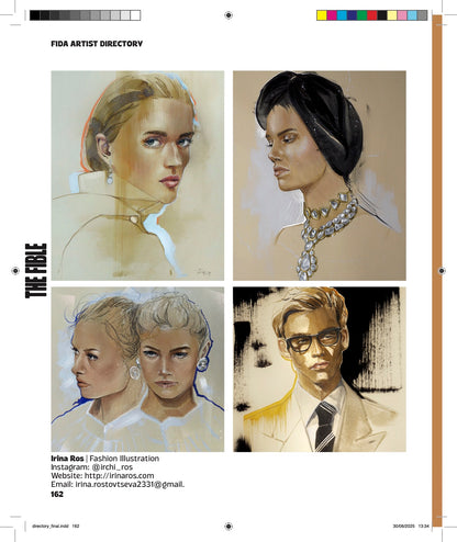 LAST CHANCE TO BE IN The Fible 6 - The fashion illustration Book