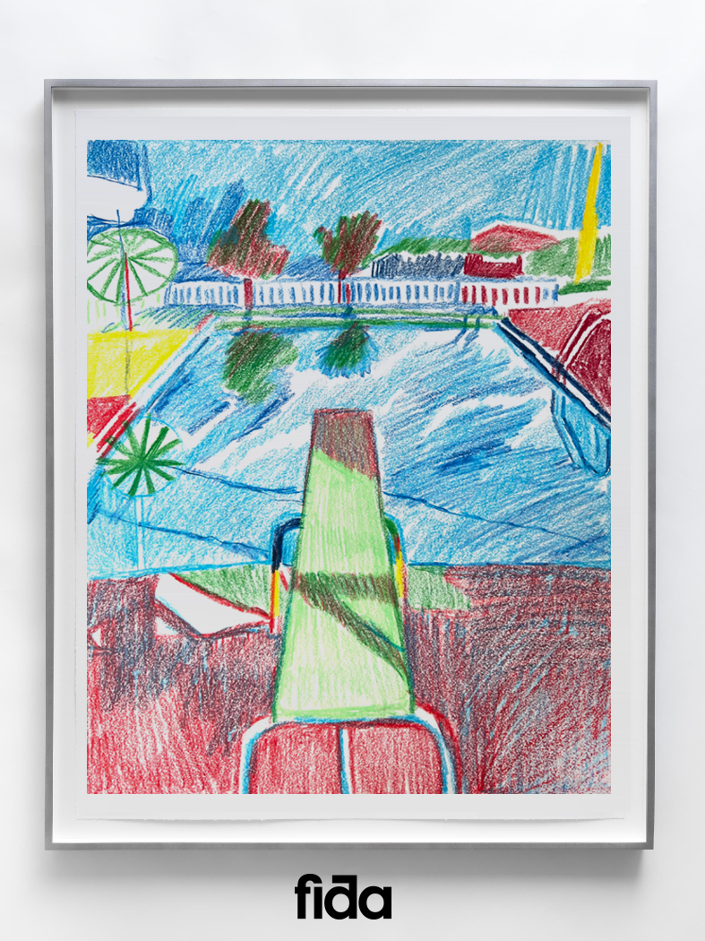 Beverly Hills Pools Art Prints (3 colour variations) – Kenya Fundraiser