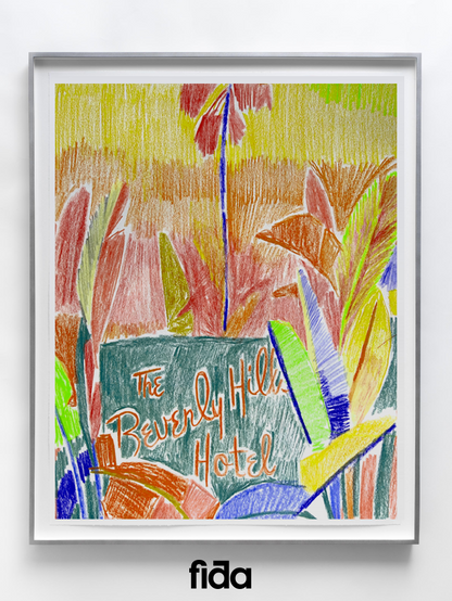 Beverly Hills Colour Interaction Art Prints (6 colour variations) – Kenya Fundraiser