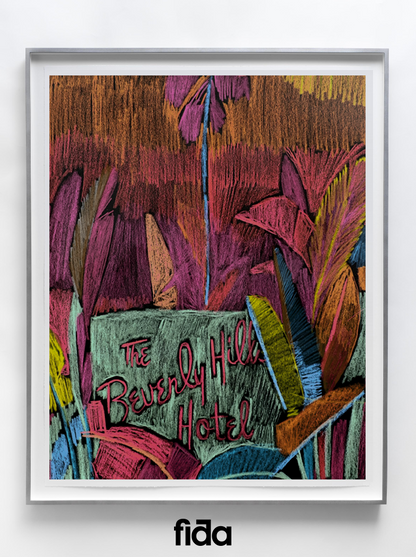 Beverly Hills Colour Interaction Art Prints (6 colour variations) – Kenya Fundraiser