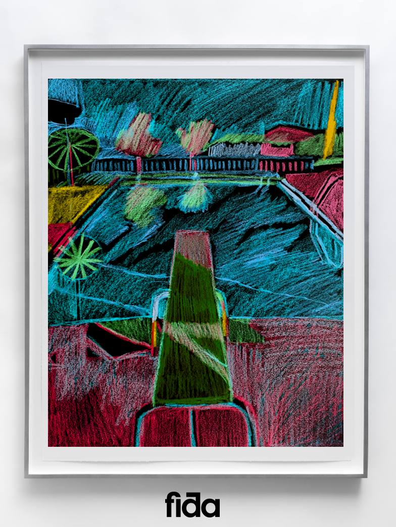 Beverly Hills Pools Art Prints (3 colour variations) – Kenya Fundraiser