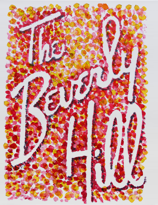 The Beverly Hills Orange Art Print – Kenya Fundraiser