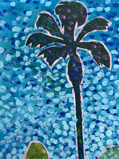Beverly Hills Hotel Leaves & Tree Art Print – Kenya Fundraiser